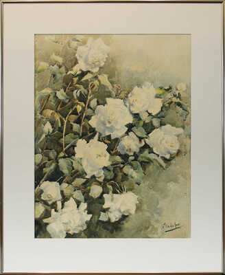 Дьюкейн Элла Мари, Лэмплоу Огастес Осборн, Линас-Грэй Джон Абернети, Вард Кирилл, Палмер Гарольд Саттон, Пайн Томас, Ханнафорд Чарльз Эдвард. Лот из шестнадцати акварелей